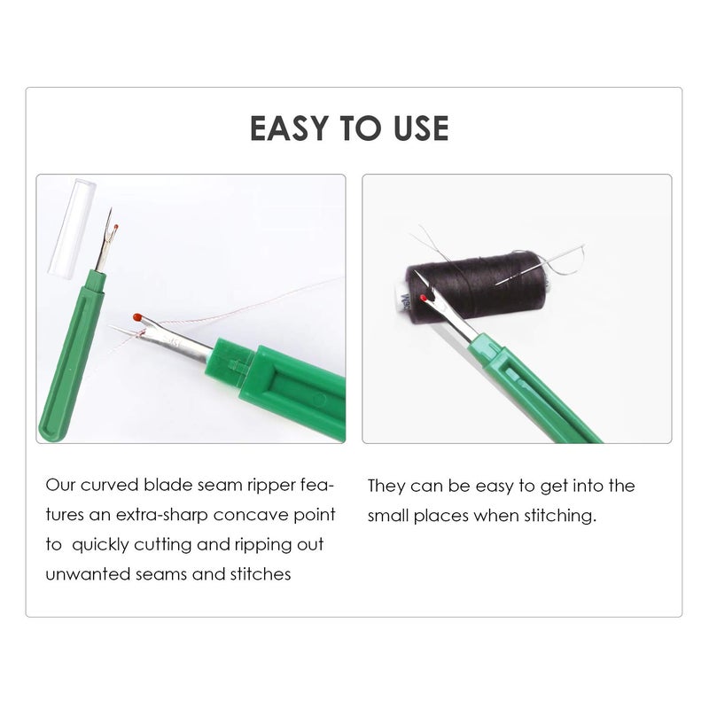 DODOGA 20 Pieces Colorful Seam Ripper Tool Handy Stitch Ripper Sewing Ripper for Opening Removing Seams and Hems - Image 3